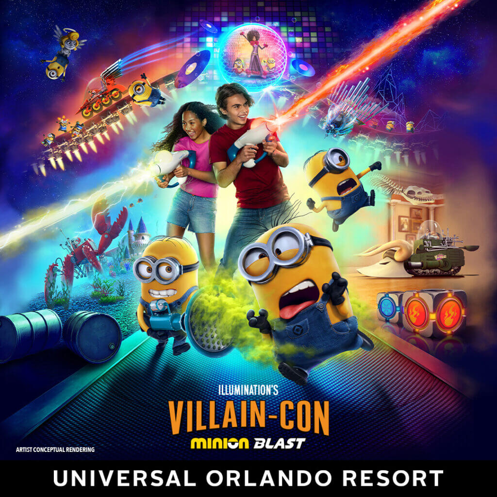 Illuminations Villain Con Minion Blast Universal Orlando Resort