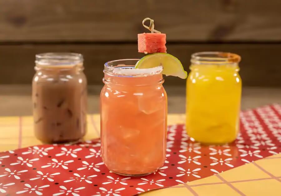 Roundup Rodeo BBQ Chocolate with a Grown up Twist Snake Eye Margarita and Rum Punch