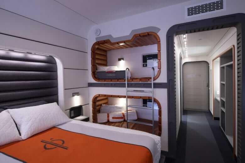 star wars galactic starcruiser cabine interior